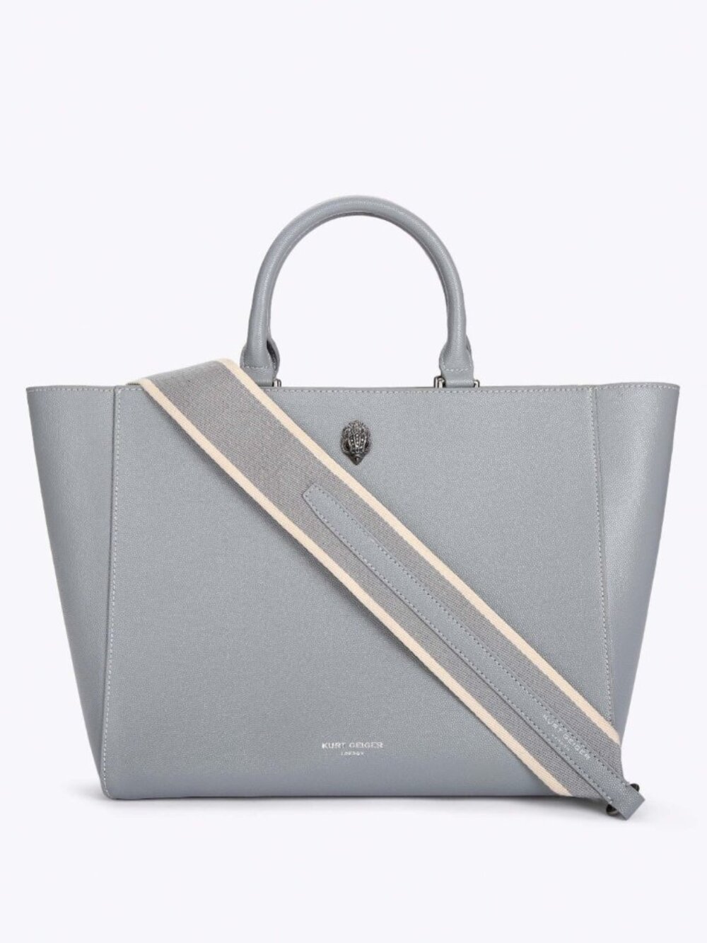 Kurt Geiger London - Shoreditch Shopper - grey with guitar strap NWT